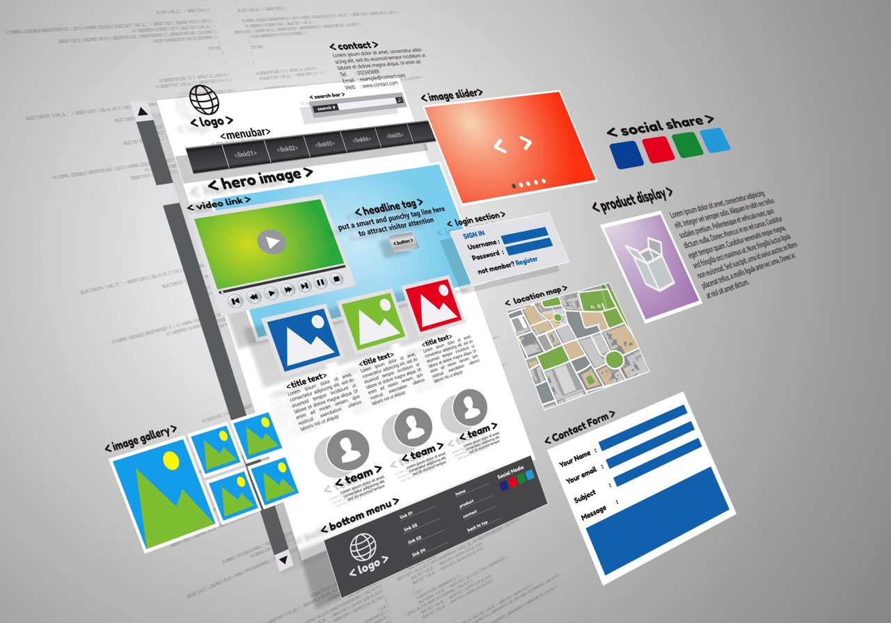 Website design and development project